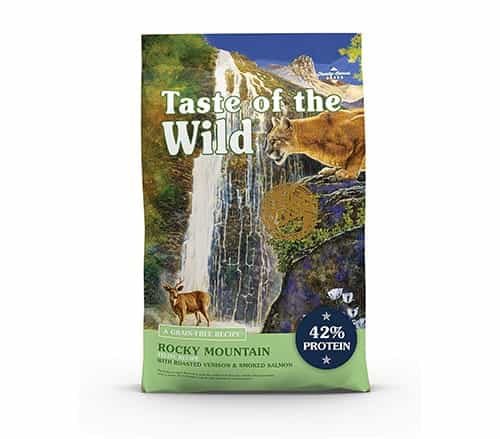 Receta sin cereales Taste of the Wild Rocky Mountain