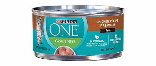 Purina ONE Natural Grain Free Paté Comida húmeda para gatos
